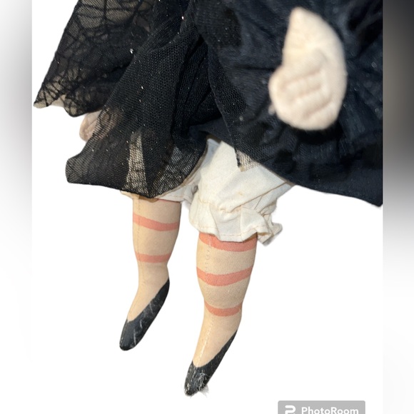 Vintage Joe Spencer Gathered Traditions Masked Pumpkin Witch - Picture 4 of 5